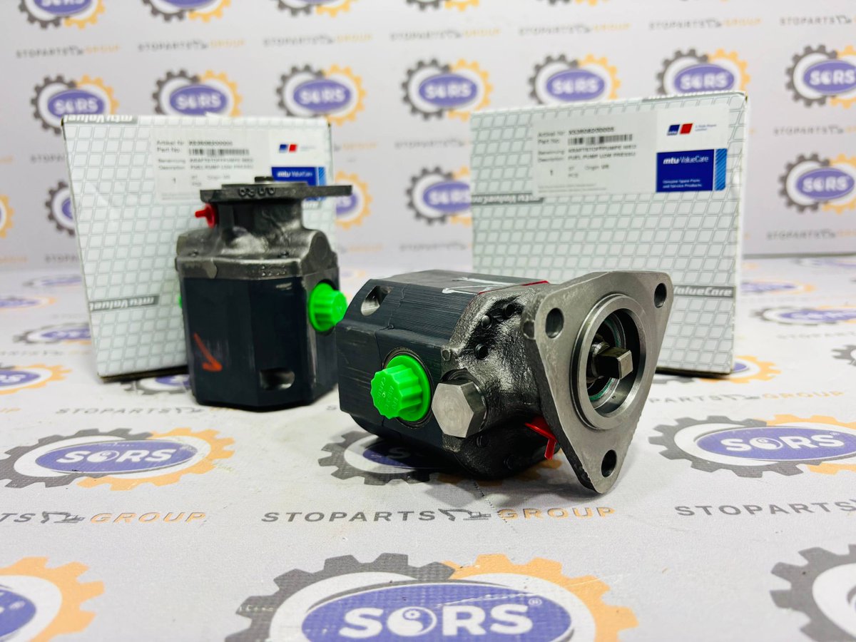 stoparts's tweet photo. 🔧 MTU X53608200005 — Low Pressure Fuel Pump
Engine reliability starts with the quality of its components.
In the photo — an original MTU fuel pump (X53608200005), available in stock at STOPARTS LTD.
This component plays a critical role in ensuring stable fuel supply and smooth engine operation.
💡 Why choose genuine MTU spare parts:
✔️ Guaranteed compatibility
✔️ Long service life
✔️ Reliable engine performance
✔️ Compliance with OEM standards
📦 In stock — fast delivery without long lead times.

STOPARTS LTD specializes in supplying original spare parts for MTU engines, providing customers worldwide with reliable solutions for maintenance and repair.

📩 Contact us for pricing and delivery details.

#MTU #Stoparts #DieselEngines #SpareParts #OriginalParts #FuelPump #MarineEngines #PowerGeneration
