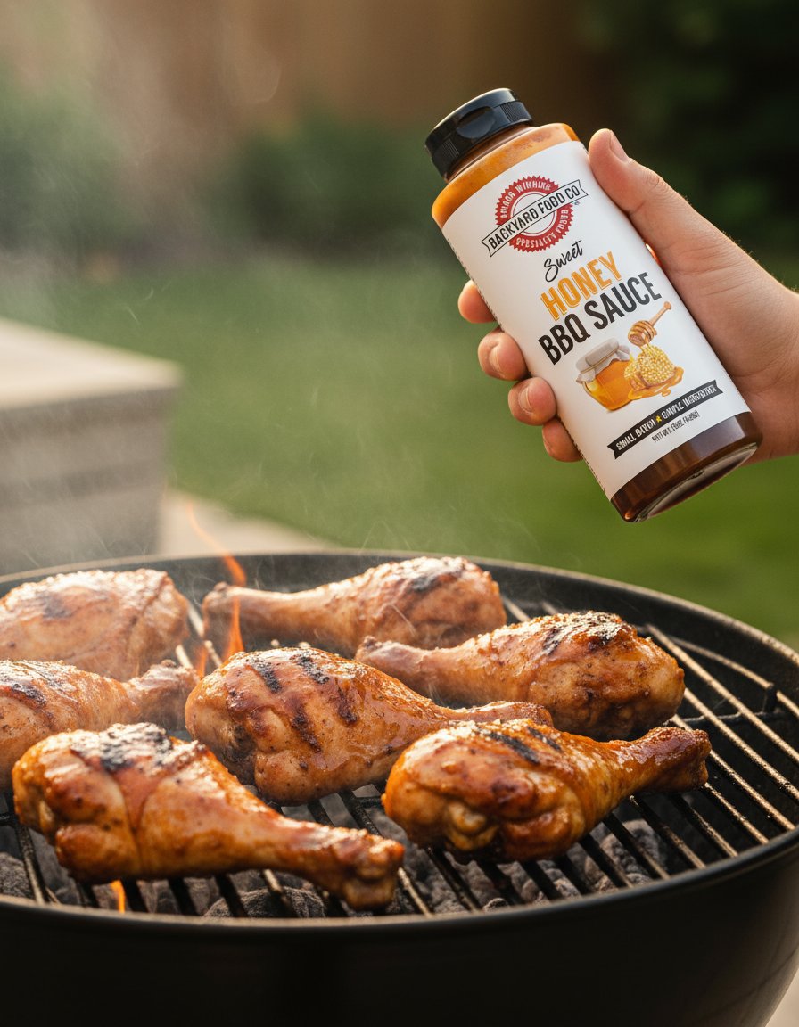 BackyardFoodCo's tweet photo. Love that honey sweetness with the BBQ tang on grilled chicken. #thebyfc #local #CondimentKings #bbq #grilling https://t.co/XGPPxGM578
