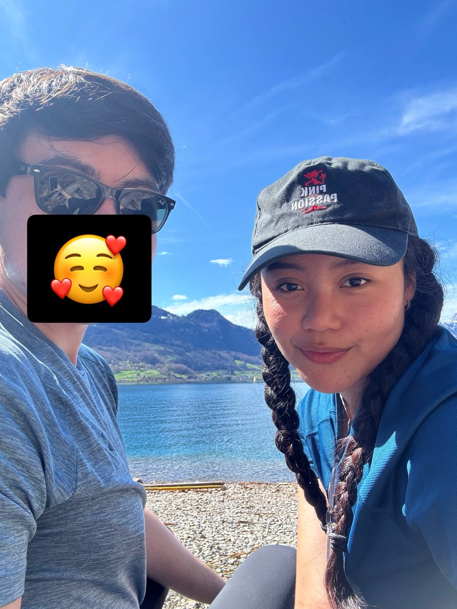 pvrpleramen's tweet photo. salah satu alasan saya naik gunung di swiss: 
quality time sambil lihat pemandangan https://t.co/AZ1dEc7Oyj