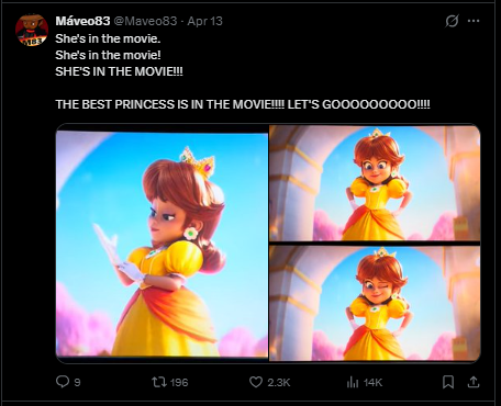 Maveo83's tweet photo. I've been on Twitter for 9 years, and I never reached over 2K likes before on any of my posts or drawings! 
Thank you! 
Glad to see I'm not the only one hyped for the best princess to be on the big screen! https://t.co/JDpsRbFLMT
