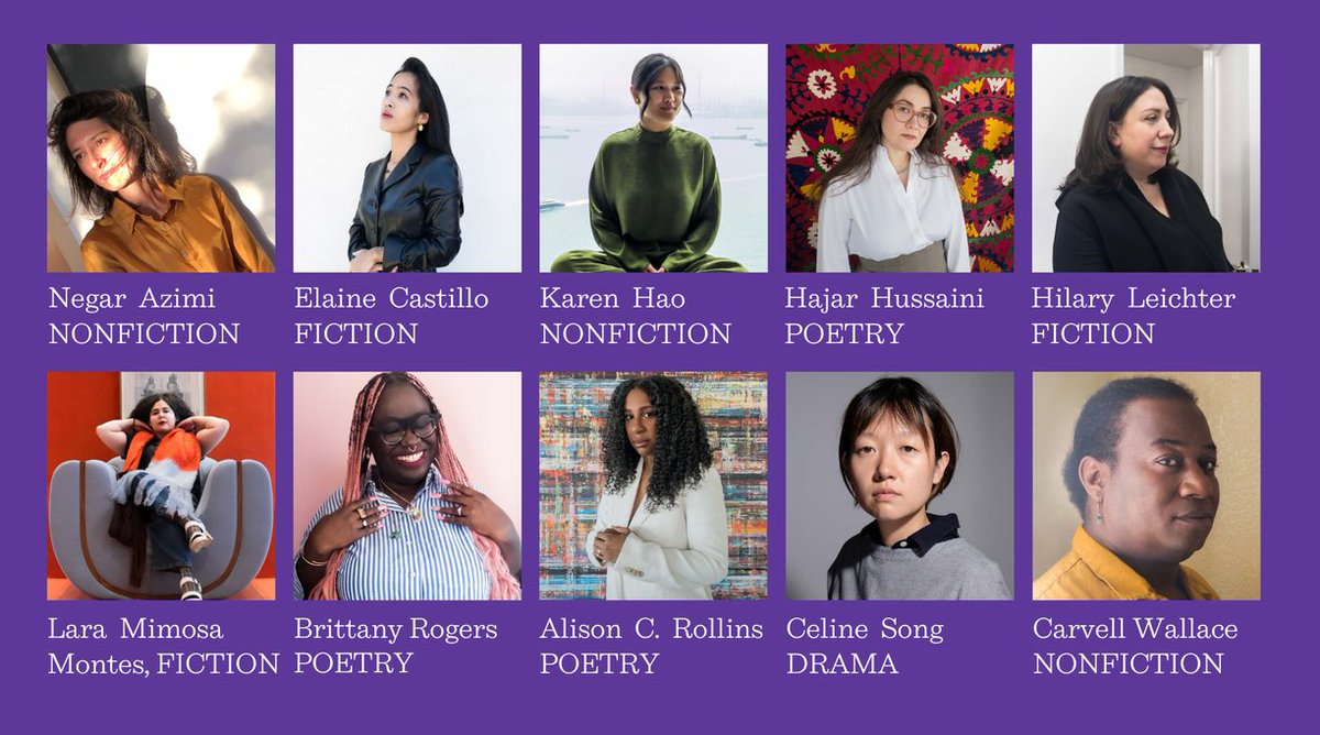 KirkusReviews's tweet photo. The winners of the 2026 Whiting Awards, which recognize writers for early accomplishments and promising talent, have been revealed. Elaine Castillo, Karen Hao, and Carvell Wallace are among the 10 authors who received this year’s honors. https://t.co/QQJJgb1Mbi https://t.co/S9rXfNKRVD