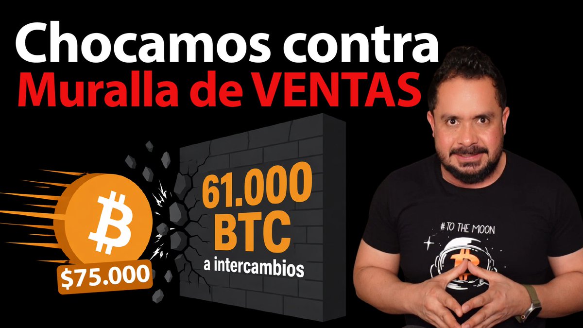 juanbiter's tweet image. Precio de #bitcoin choca en $75.000, los STH han enviado 61.000 $BTC a intercambios es las ultimas 24 horas😐

Aun mucho titular vendiendo en perdidas... la liquidez en #stablecoin regresando, vivimos una "fase bajista diferente"🧐👇

youtu.be/IyMJVQytbOg