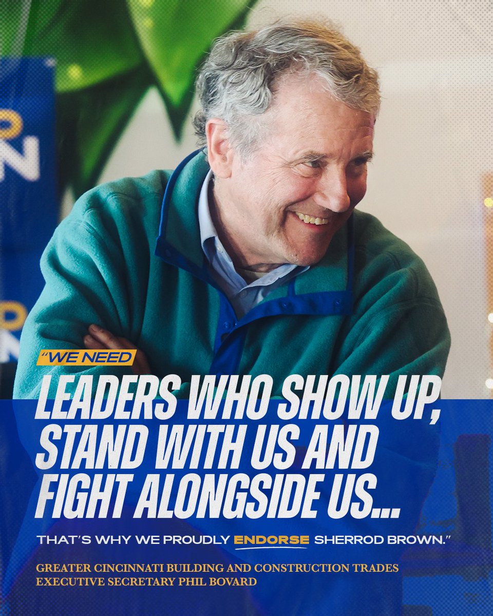 Sherrod Brown tweet media