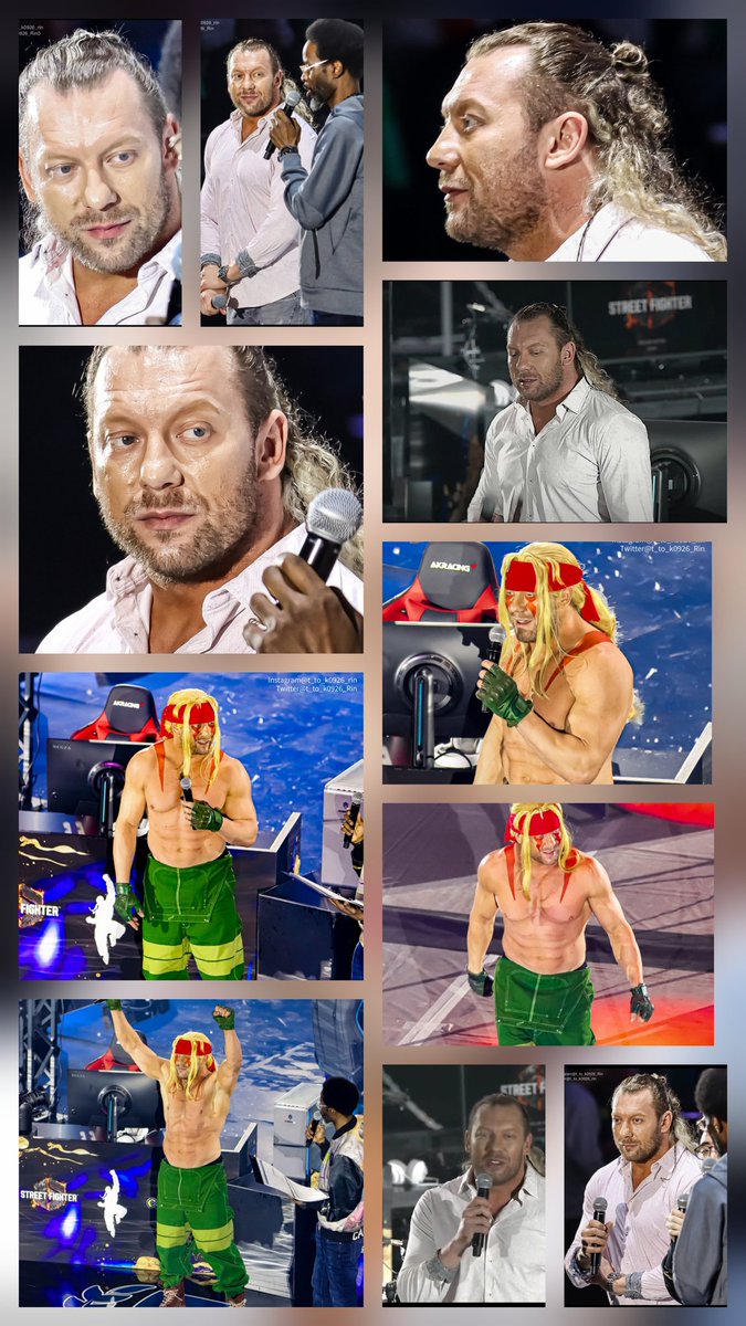 KurdesKu3169's tweet image. Capcom Cup 12 March 2026 collage @KennyOmegamanX  #KennyOmega #CapcomCup12