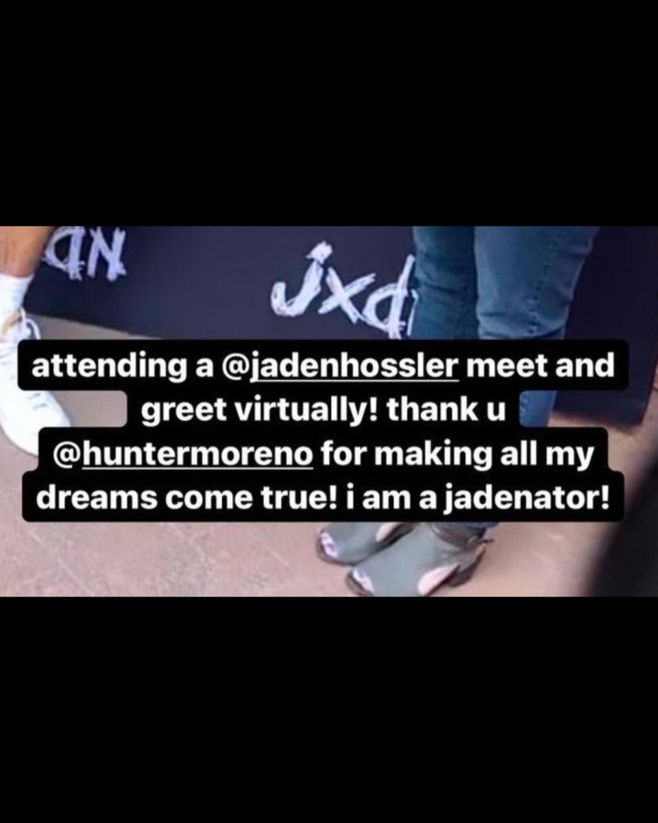and in 2022 when she called herself a jadenator she MEANT that