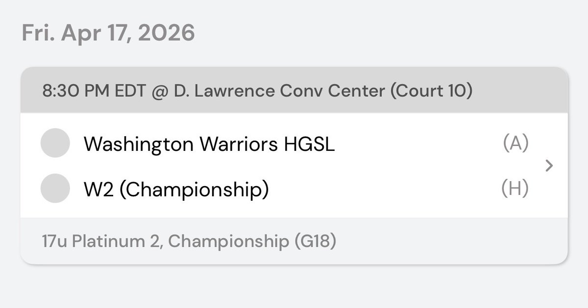 Schedule for tomorrow at Pitt Jam