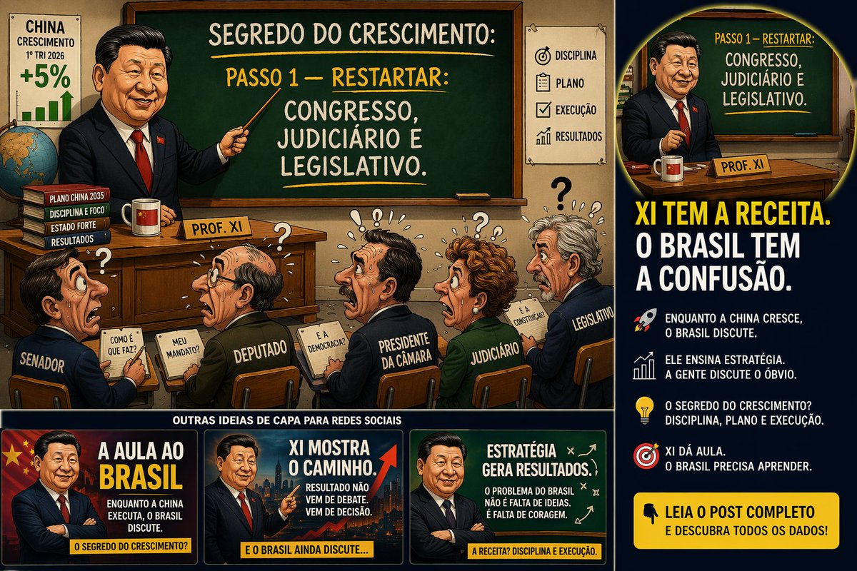 ACERTAR NA MOSCA : Resiliente = China #OURO #GOLD #EURUSD acertarnamosca.blogspot.com/2026/04/resili… A China cresceu 5% no 1T26 — e o mundo não entende como.
Guerra no Oriente Médio, crise imobiliária, consumo fraco, tarifas. Nada derrubou o PIB chinês.  #ouro #gold #eurusd