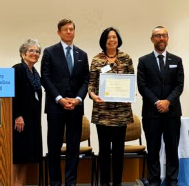 UNCTARC's tweet photo. Congrats to @DrLeighCallahan, who has received the 2026 Ned Brooks Award for Public Service from the Carolina Center for Public Service at UNC! @UNCTARC  @oaactionallianc
Learn more here: https://t.co/xnblNyq1sF https://t.co/rqDri7ZVKF