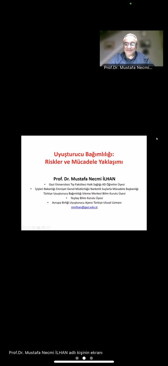 ProfDrComakli's tweet photo. Büyük Birlik Partisi webinar programlarında bu hafta ÜAK Tıp - Sağlık Bilimleri Eğitim Konseyi Başkanı ve Gazi Üniversitesi Tıp Fakültesi Halk Sağlığı Anabilimdalı ve Meslek Hastalıkları Bilim Dalı Öğretim üyesi sayın Prof. Dr. Mustafa Necmi İLHAN  Beyefendinin “uyuşturucu ile mücadele politikaları” özelinde sunum toplantısı gerçekleştirilmiştir.

16 Nisan 2026 Perşembe günü saat 22.00’de Zoom platformu üzerinden il ve ilçe teşkilat mensuplarımızın yoğun katılımıyla “Uyuşturucu Bağımlılığı: Riskler ve Mücadele Yaklaşımı”  başlığıyla verilen eğitim programı Mehmet Kürşat Akan hocamızın dijital organizasyonuyla düzenlenmiştir.

Toplantıda ülkemizde ve dünya genelinde gündemde olan ve toplumu ve özellikle gençleri derinden etkileyen “uyuşturucu bağımlılığı”na dair riskler ve bunlarla mücadele yöntemlerine saha denetim ve  bilimsel açıdan değinilmiştir. Değerli hocamızın sunumlarıyla özellikle uyuşturucuyla mücadelede farkındalık oluşturulması bakımından interaktif bir etkinlik düzenlenmiştir.

Toplantıda il ve ilçe başkanlarımız ve üyelerimizin katılımlarıyla konu üzerinde karşılıklı istişare ortamında görüşler paylaşılmış ve siyasal ve sosyal sürece ilişkin düşünceler aktarılmıştır.

Bu bağlamda Büyük Birlik Partisi olarak; her platformda olduğu gibi dijital araçlarla da gündemi takip etmeye ve bilgi paylaşımına kararlılıkla devam edeceğiz.

Kamuoyuna saygıyla duyurulur.

Prof. Dr. Şafak Ertan ÇOMAKLI

Büyük Birlik Partisi
Eğitim ve AR-GE Başkanlığı

#MuhsinYazıcıoğlu #Alperen @Mustafa_Destici @bbpgenelmerkez #Eğitim #webinar #BüyükBirlik @profdrmnilhan