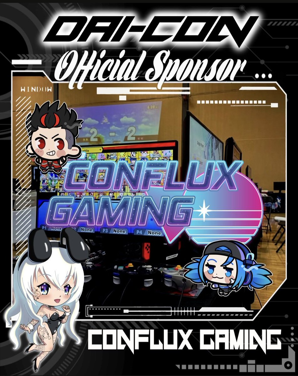 daicontat2fest's tweet photo. The rumors are, in fact, not rumors: @ConfluxGaming has joined us for #DAICon2026 !!! Three tournaments, multiple stations, and NOT separated off in some obscure wing of the con! Gamers, where you at???
#daicontattoofestival #videogamers #videogametournament #gamerevent https://t.co/A3iBaDwbCh