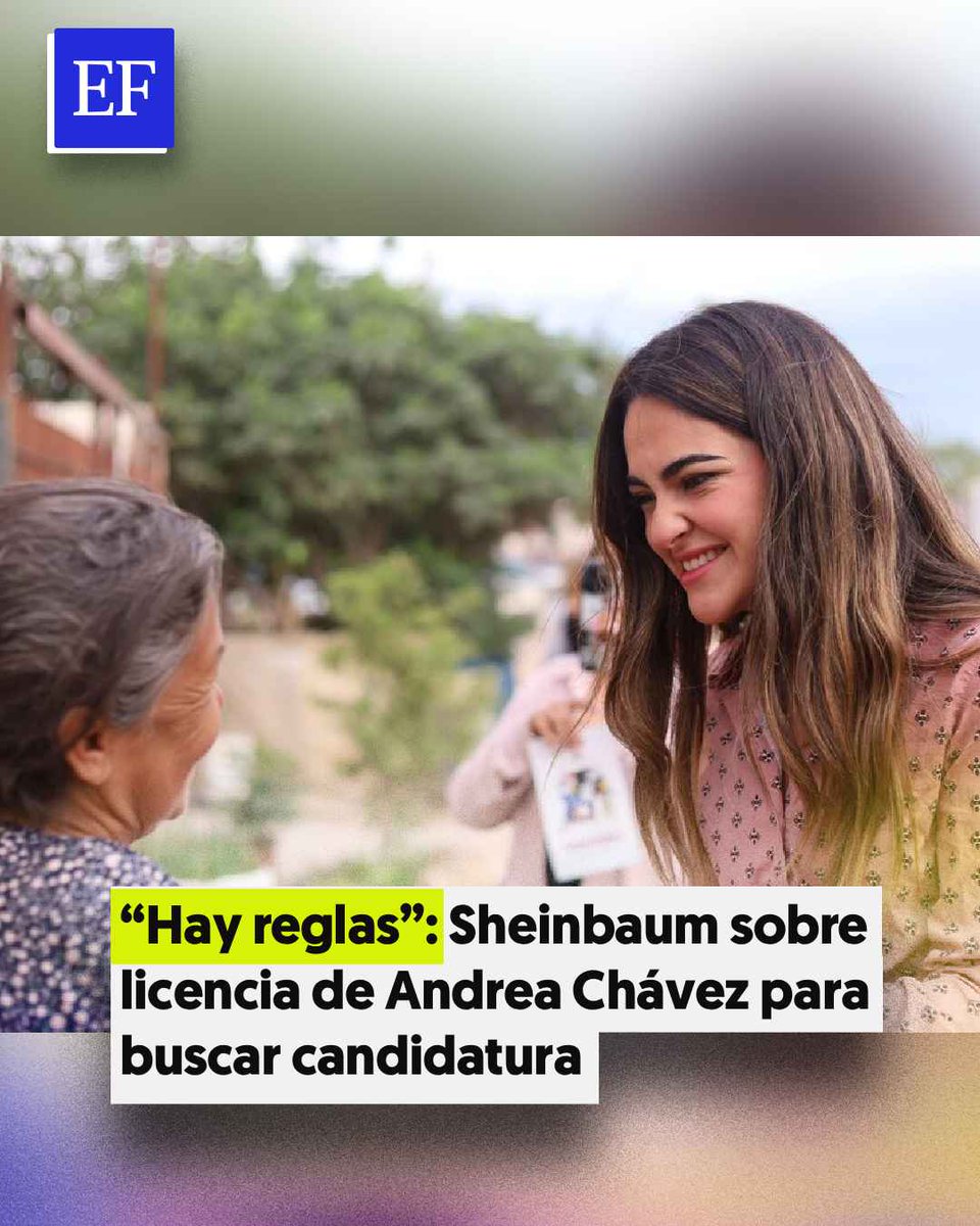 ElFinanciero_Mx's tweet image. ☝️ Andrea Chávez se perfila para ser la candidata de #Morena a la gubernatura de #Chihuahua en las Elecciones 2027

tinyurl.com/ycxn7k9n