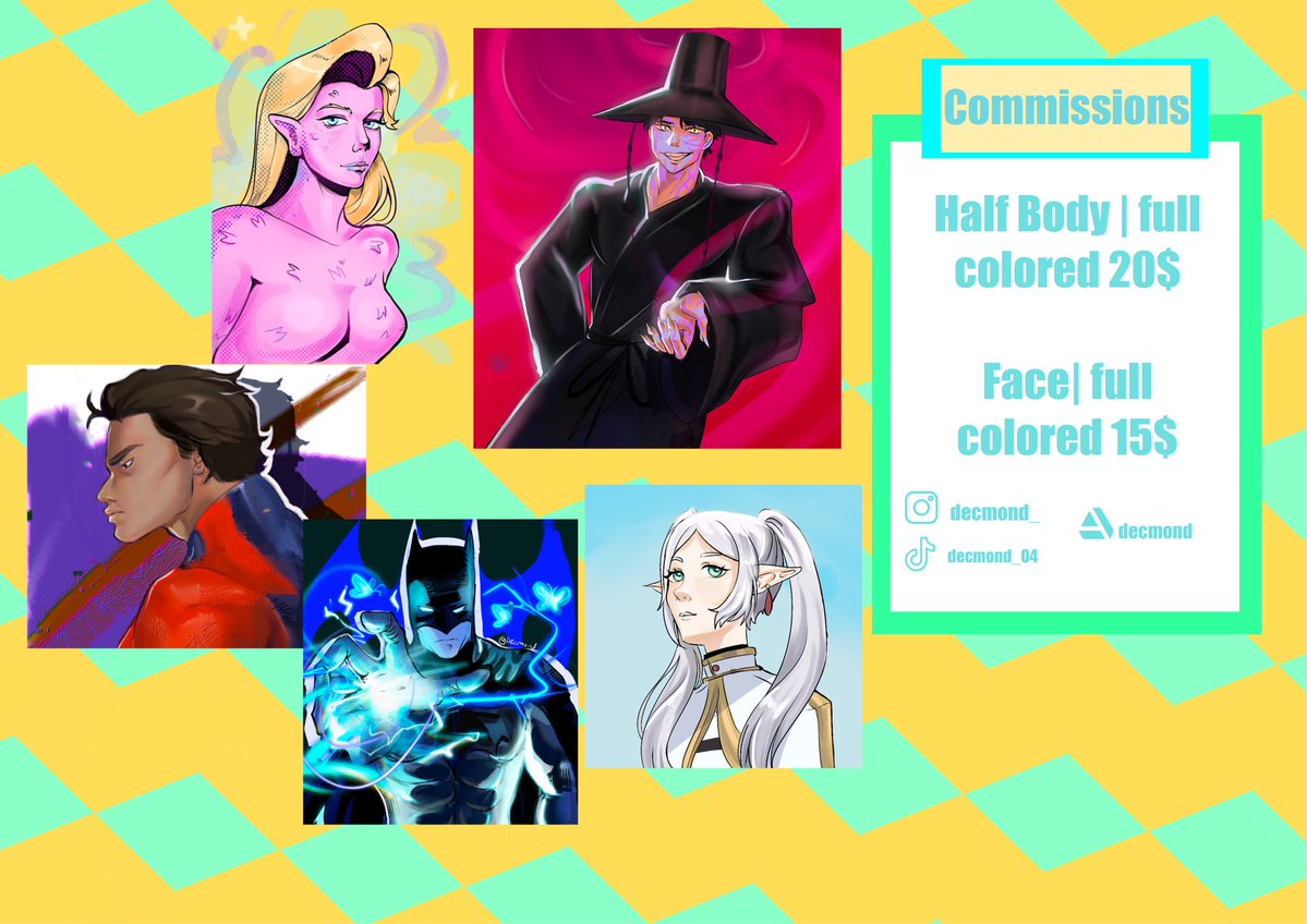 Decmond | Vgen Commissions Open tweet media