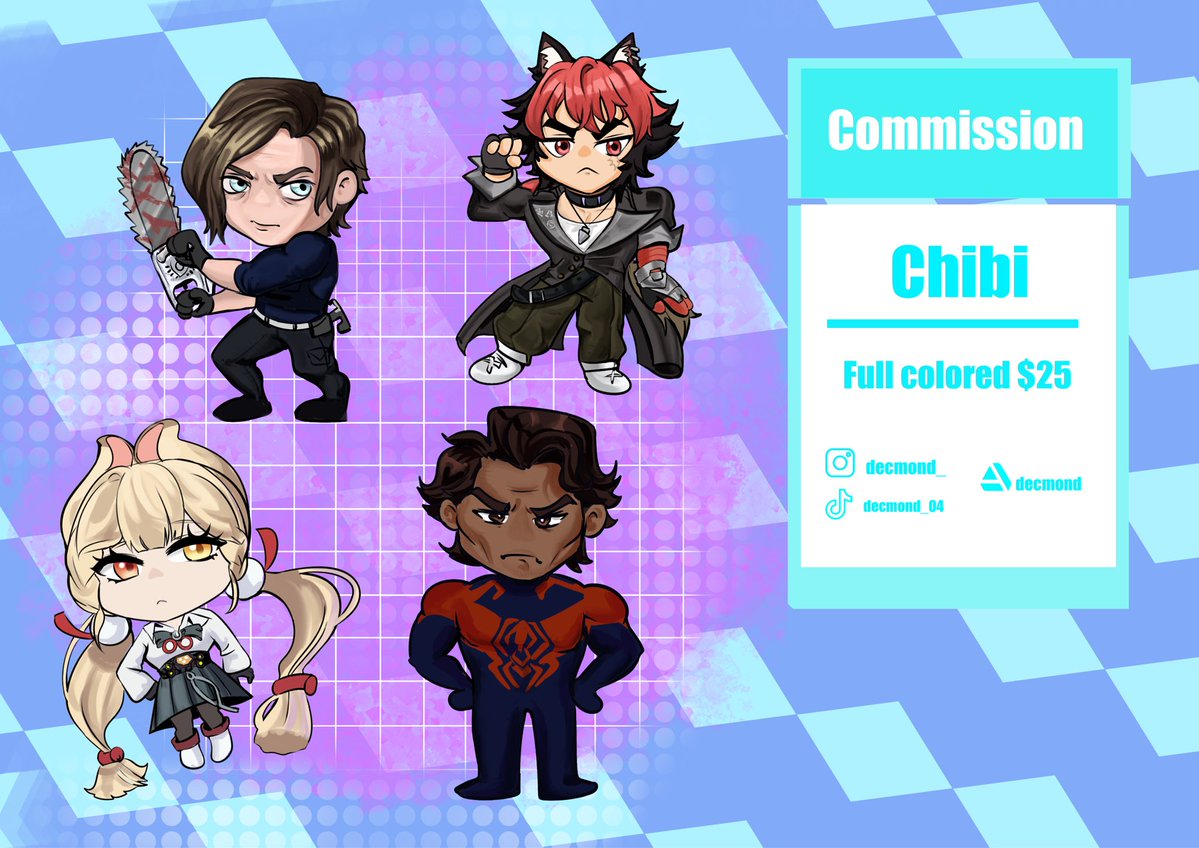 Decmond | Vgen Commissions Open tweet media