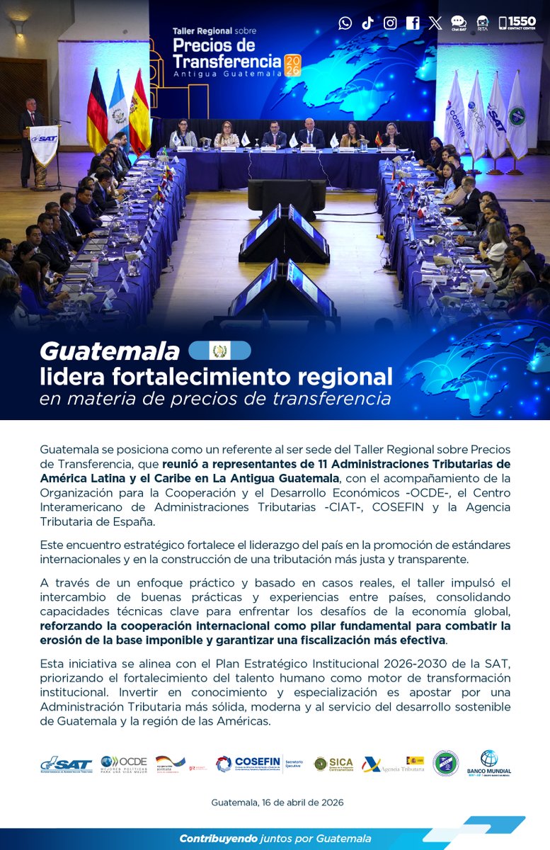 SAT Guatemala tweet media