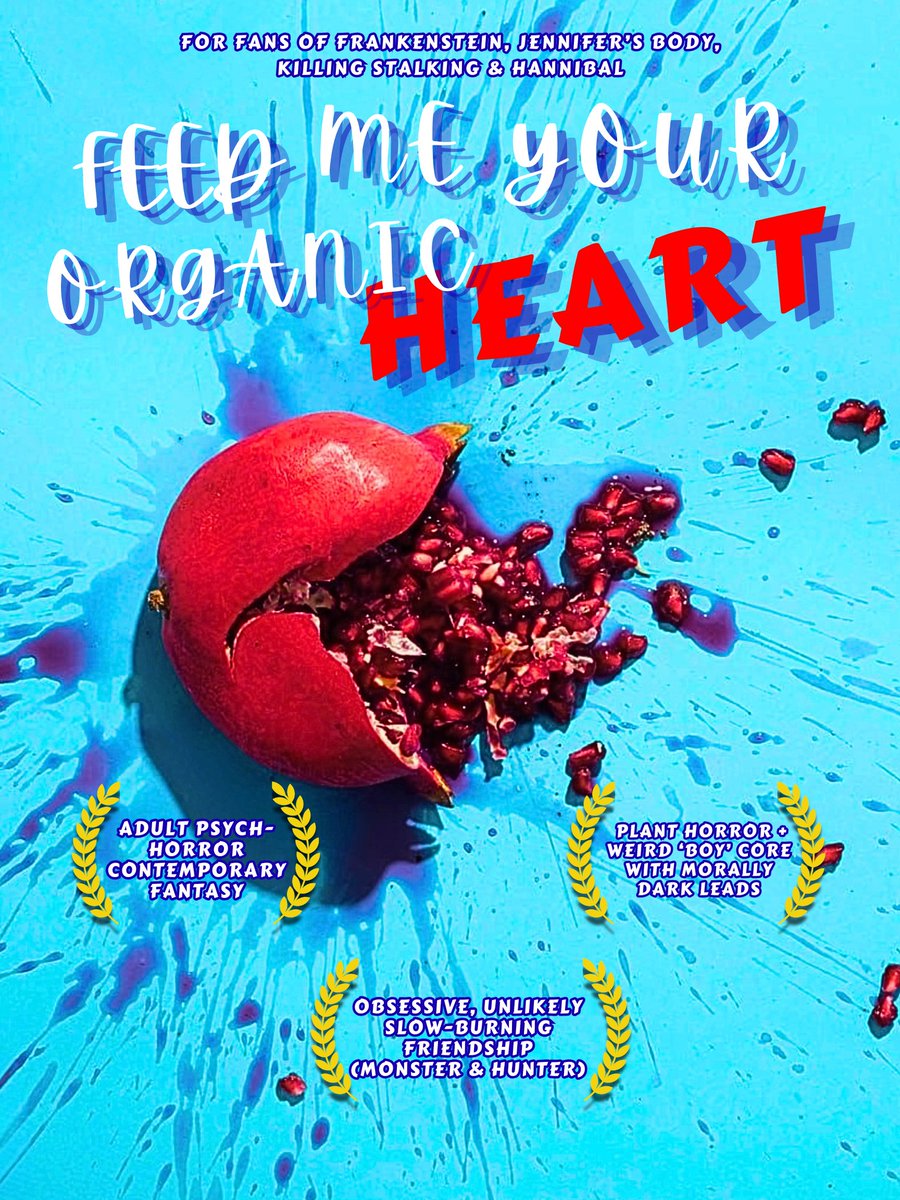 elizanane's tweet image. Frankenstein x Jennifer’s Body x Hannibal

🪱1 heart-eating genderfluid monster desperate to become human
🥀1 hallucination-tormented stalker hunting it, obsessed with revenge
🍄1 killer, slow-burning friendship

#Posterpit #A #F #H #C #Psychological