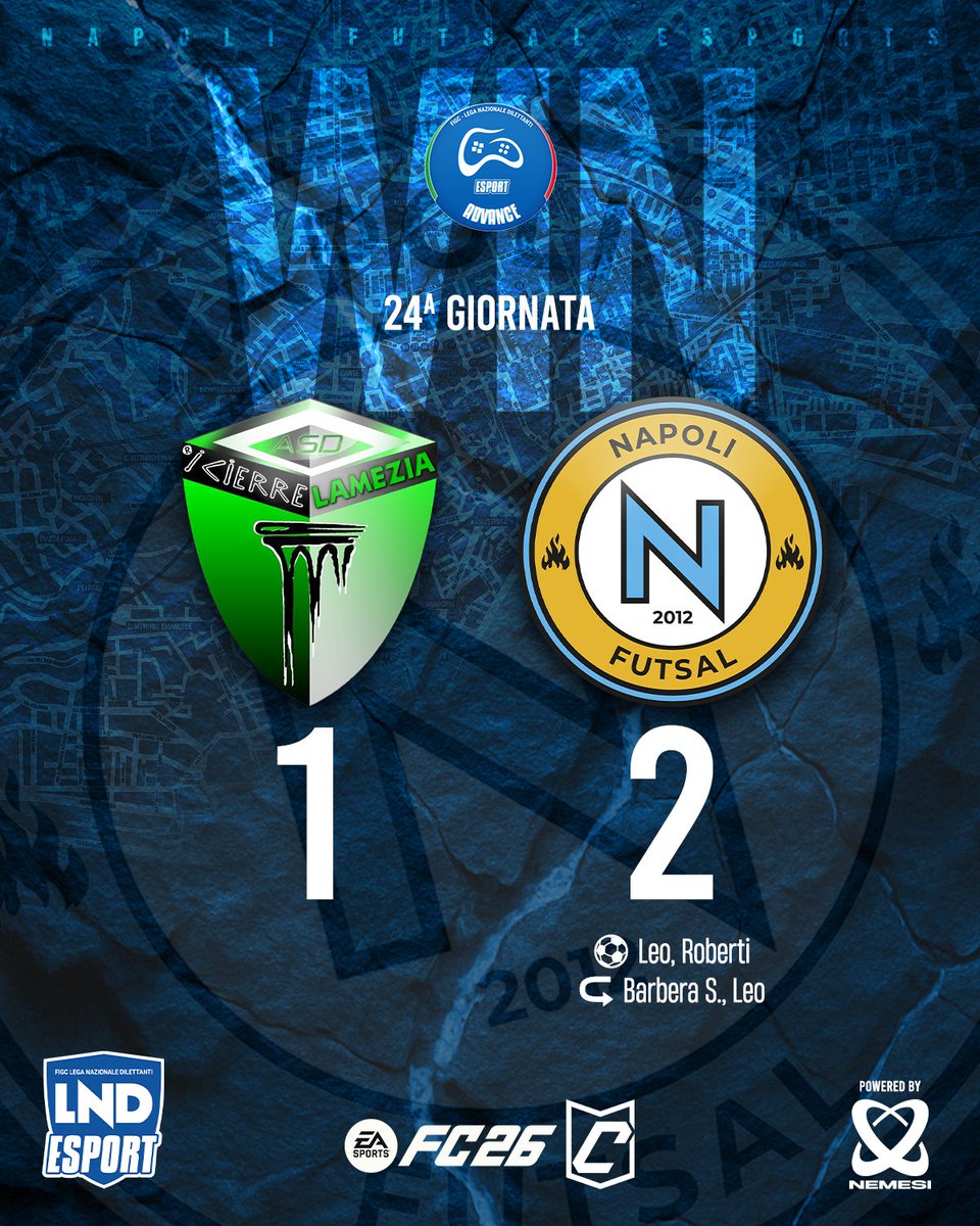 Napoli Futsal tweet media