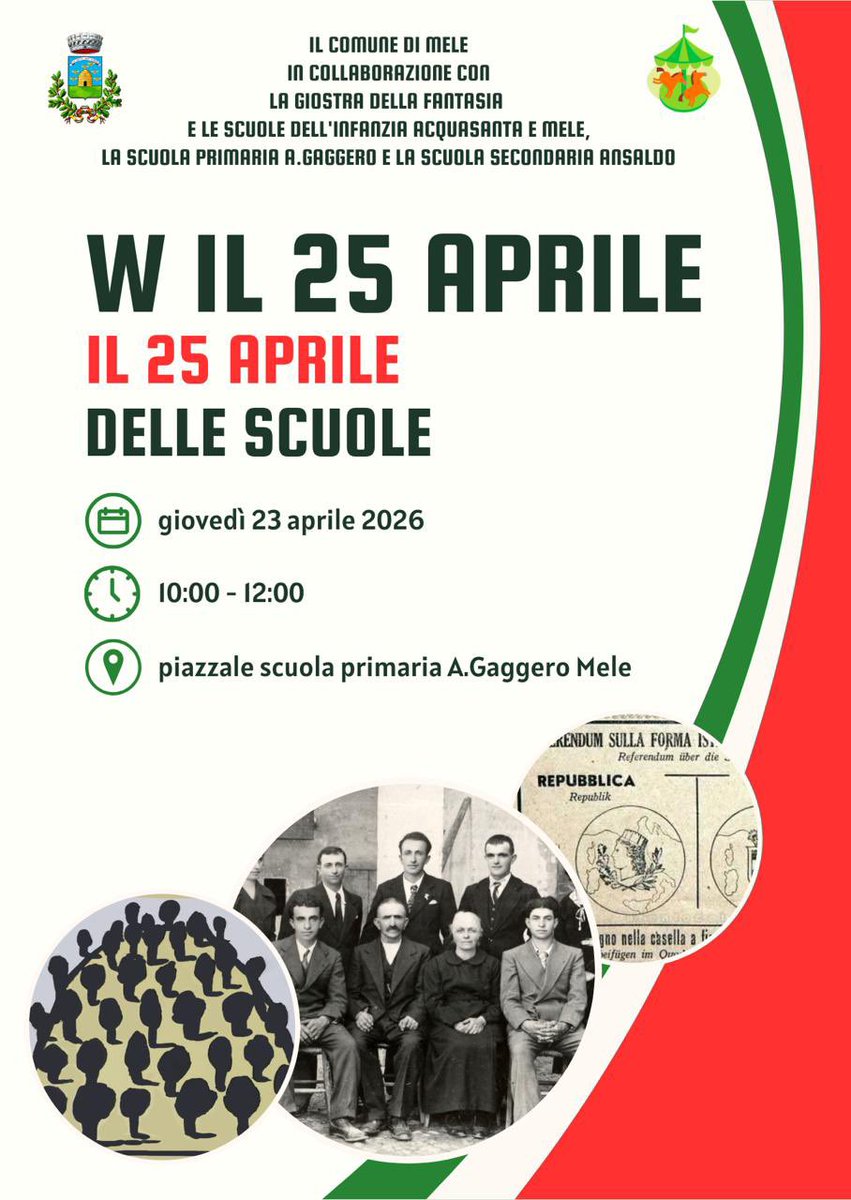 Comune di Mele tweet media