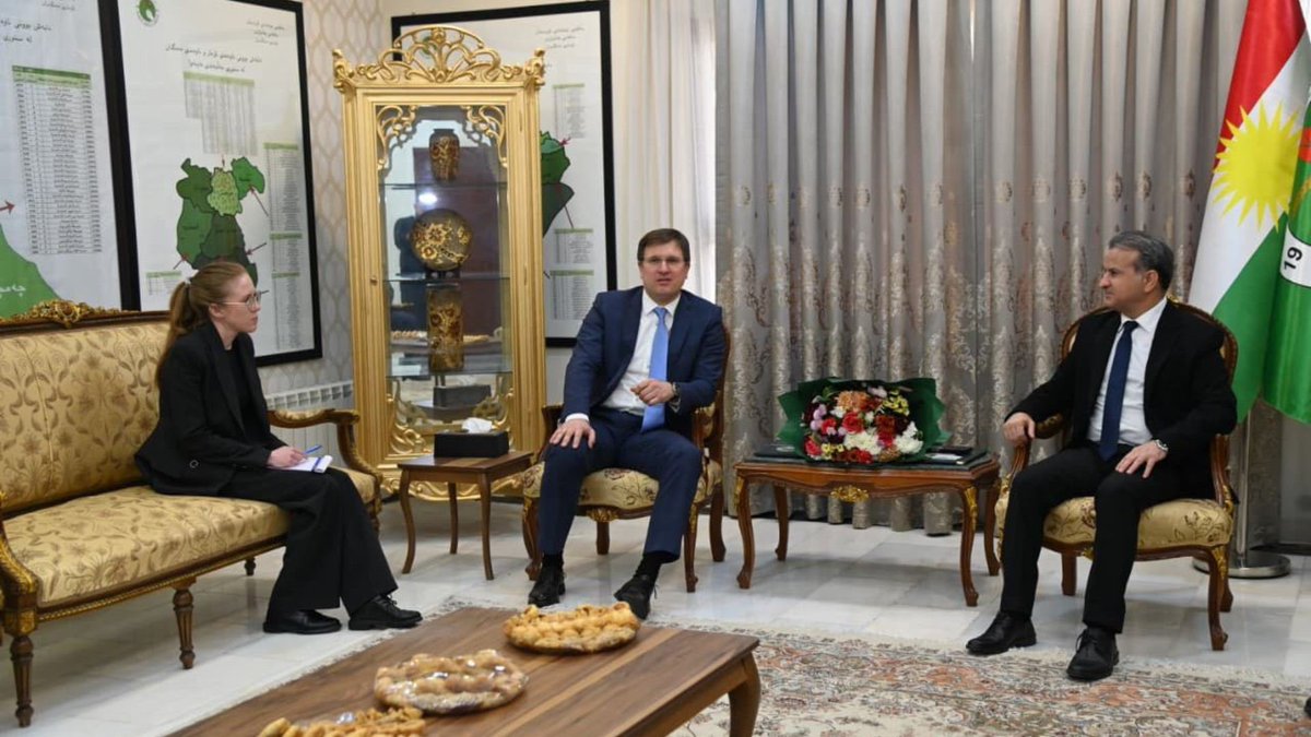 salarmp74's tweet photo. PUK Foreign Relations Head Meets Russian CG, Urges Recognition of Kurdish Genocide https://t.co/7frDsR8L4j