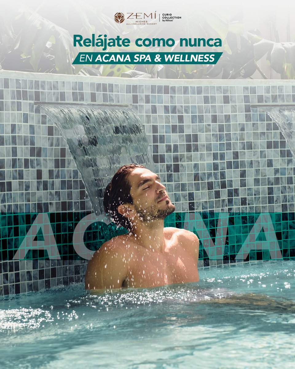 PROMICHES's tweet photo. Hay lugares que no solo se visitan, se sienten.

Acana Spa &amp; Wellness, en Zemí Miches All-Inclusive Resort, es un santuario inspirado en lo taíno y el bienestar moderno, diseñado para reconectar con lo esencial.

Aquí, el lujo es armonía.
#Promiches https://t.co/3rx7Pdw5AL