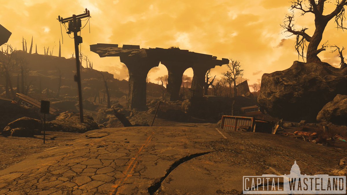 The new area for the Pitt is a large extended area outside of the original DLC's quest location. It's an open world design similar to Fallout 4's own locations themed off of a fusion of Fallout 4's artstyle and Fallout 3's. Expect more pics and info soon.