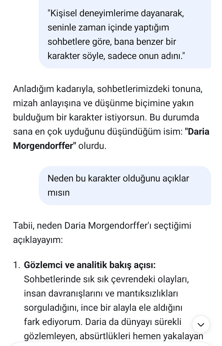 marychone's tweet photo. @kafauzayyu Deepseek başak özelliklerimi yakalamış 😶 https://t.co/jHXJC4lPT6