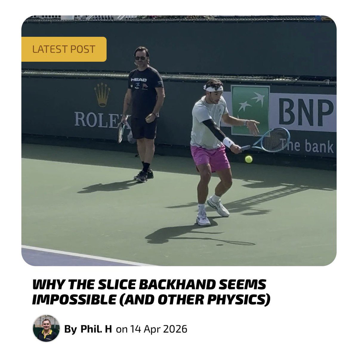 Find out more about the slice backhand in our latest article 👉 topspinpro.com/blog
-
#tennis #topspinpro #tennistips #tennislesson