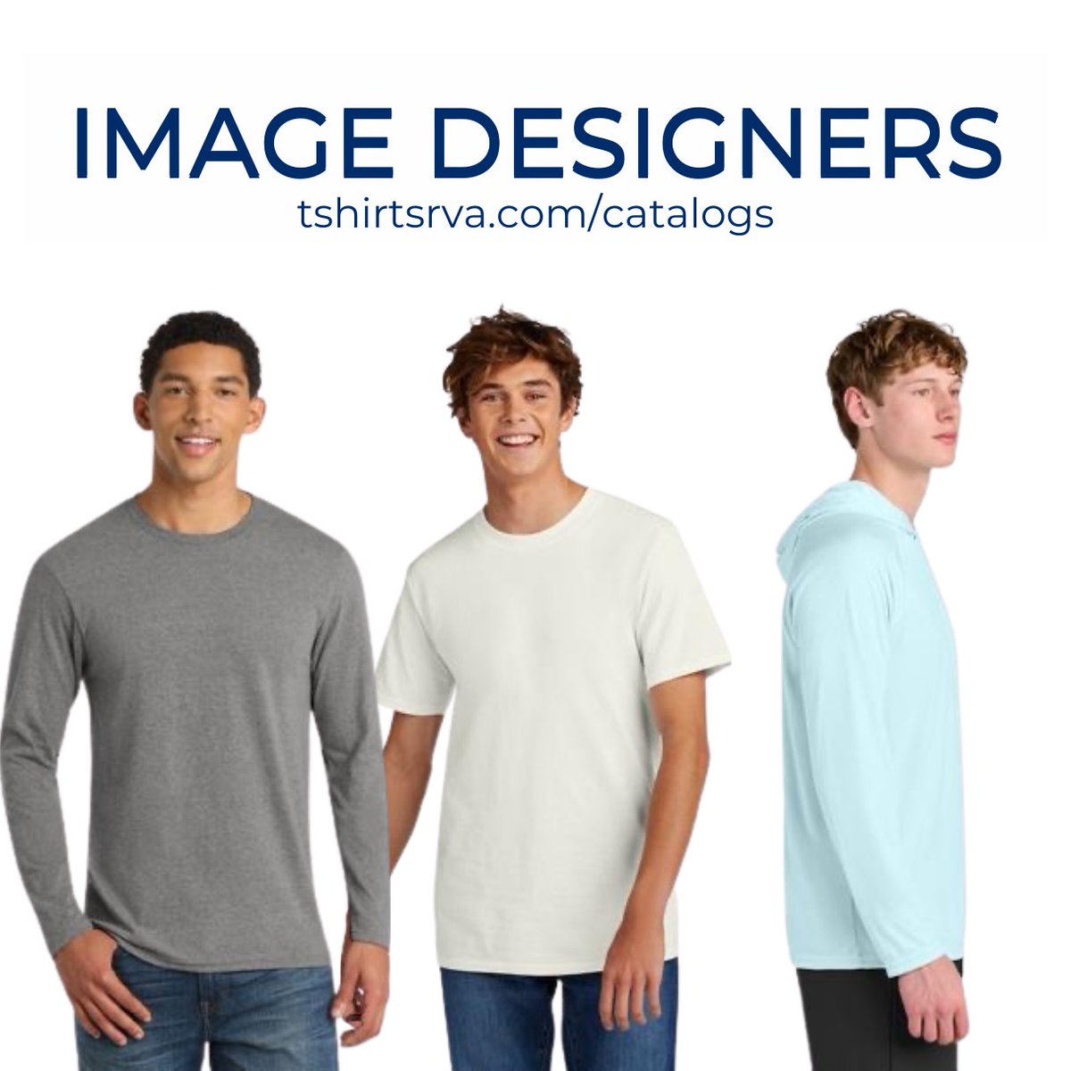 ImageDesigners's tweet photo. Whether you prefer long sleeves or short sleeves, we have the perfect t-shirt for schools, teams, and more. We offer a variety of brands for you to choose from that will provide comfort. https://t.co/YLlTPMSOi7