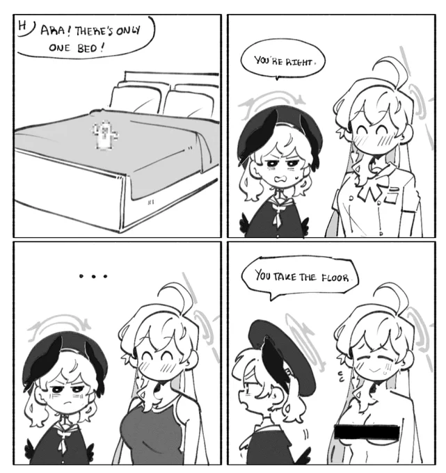 and then the- 