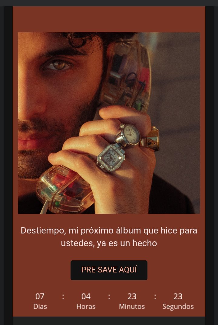 Contando los días para que salga este tremendo álbum ⏰✨