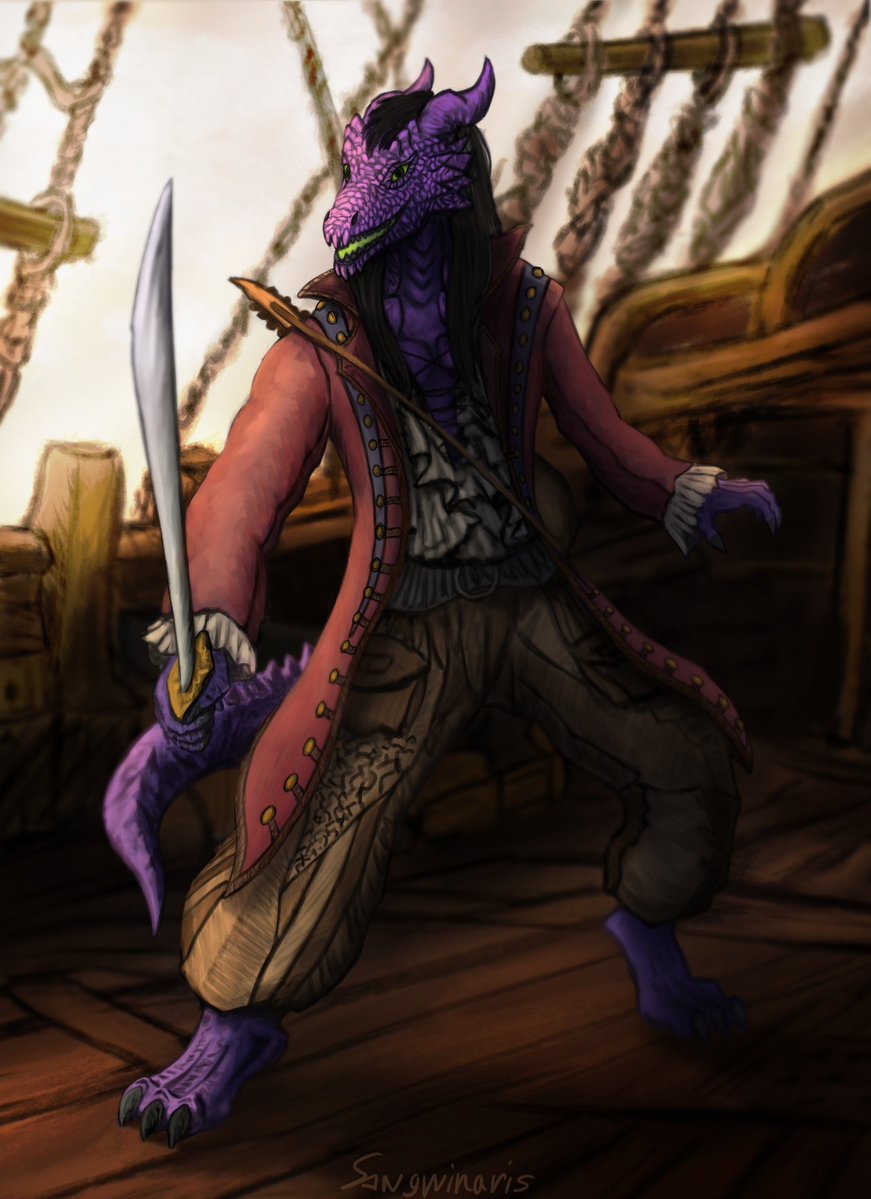 Sangwinaris's tweet image. Day 32. Dragon bard oc
Finally Sangvyr bard here

#art #sketchbook #dailydrawing #digitalart #oc #anthro #furry