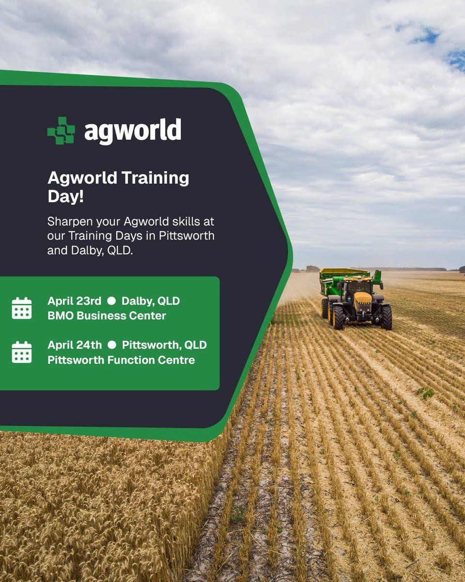 Agworld tweet media