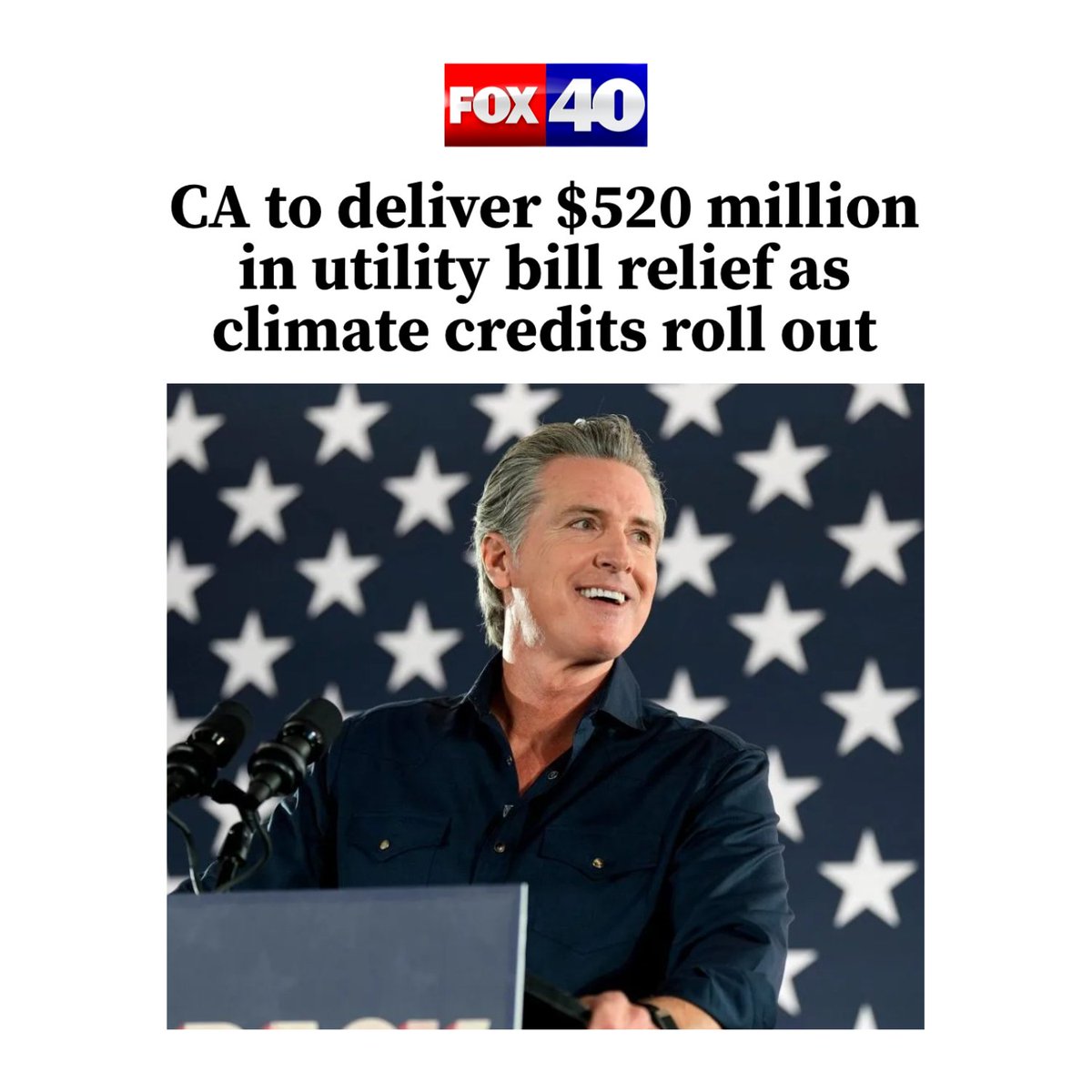 Governor Gavin Newsom tweet media