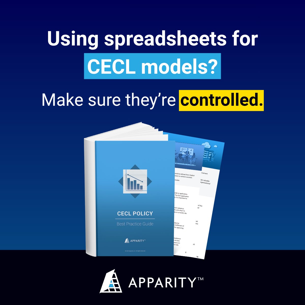 ApparityLLC's tweet image. Our CECL Compliance Guide outlines best practices to help organizations manage EUC risk and strengthen controls around models supporting allowance for credit losses (ACL).

Download the guide:
bit.ly/4sueQiF

#CECL #EUC #RiskManagement