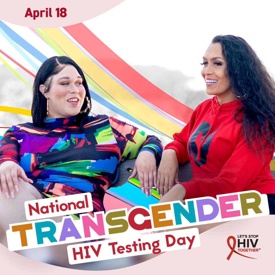 BigBendCares's tweet photo. Today is National Transgender HIV Testing Day, a day to address the impact of HIV on transgender and nonbinary people. When we reduce HIV stigma and promote testing, prevention, and treatment, we can help #StopHIVTogether. https://t.co/03EwrLXpo9
#NTHTD https://t.co/jnL04nhFyA
