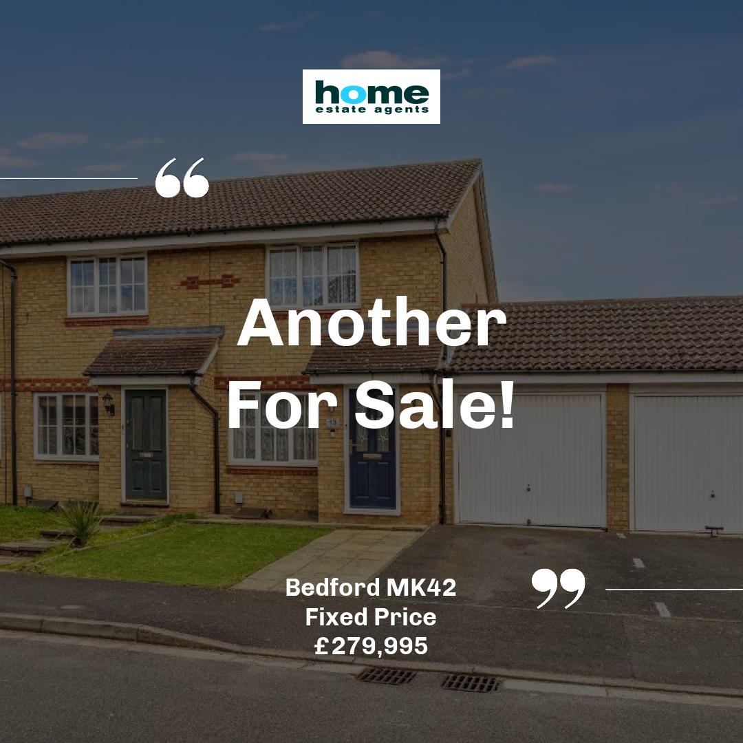 Bedford MK42 

🛏 2 bed 
🚿 1 bath 

For Sale 2 Bed End Of Terrace House Fixed Price £279,995 

📲 Get in touch with our team today! 

📞01234 271599 
📧 info@homeestateagents.net
