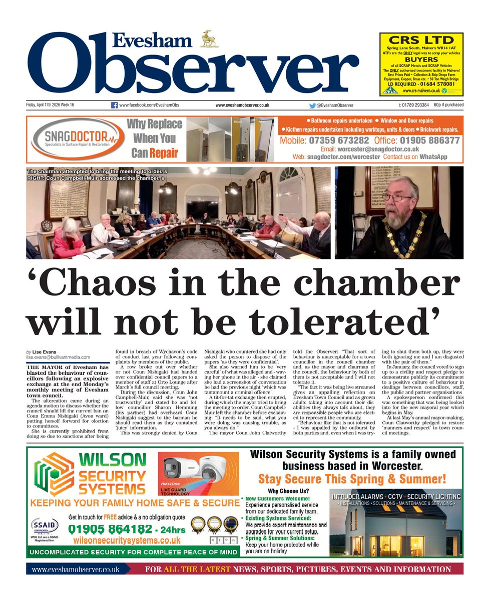 Evesham Observer tweet media