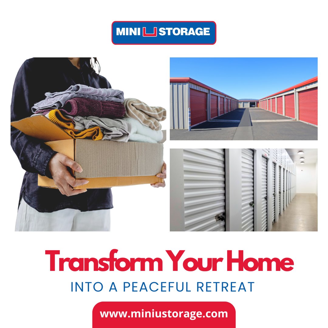 MiniU_Storage's tweet photo. A more organized home leads to a more organized life. Whether you are downsizing or just decluttering, we have a storage solution that fits your needs. Browse available units on our website today. https://t.co/LXGJ16nigb