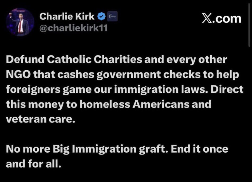 LivingStone1_'s tweet photo. @RichRaho Gospel according to saint Charlie 💕.

And every American support this. American fund for American people. 
Life shouldn't be any complicated. https://t.co/ZKRrMMXXL4