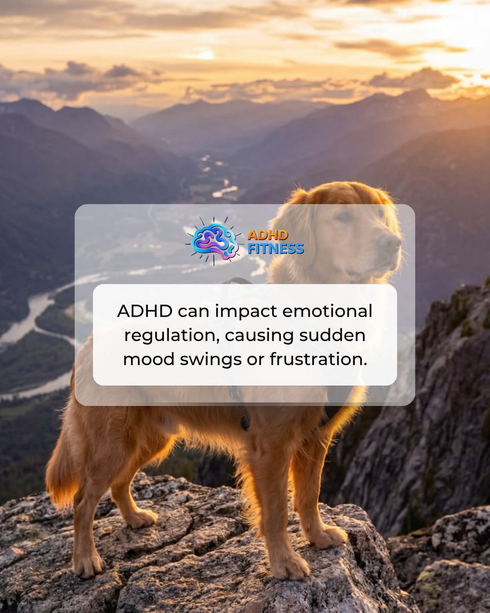 fitness_adhd's tweet image. Emotional ups and downs? ADHD affects regulation, making feelings intense and fast. #ADHD #Emotions #MentalHealth #SelfAwareness #Neurodiversity