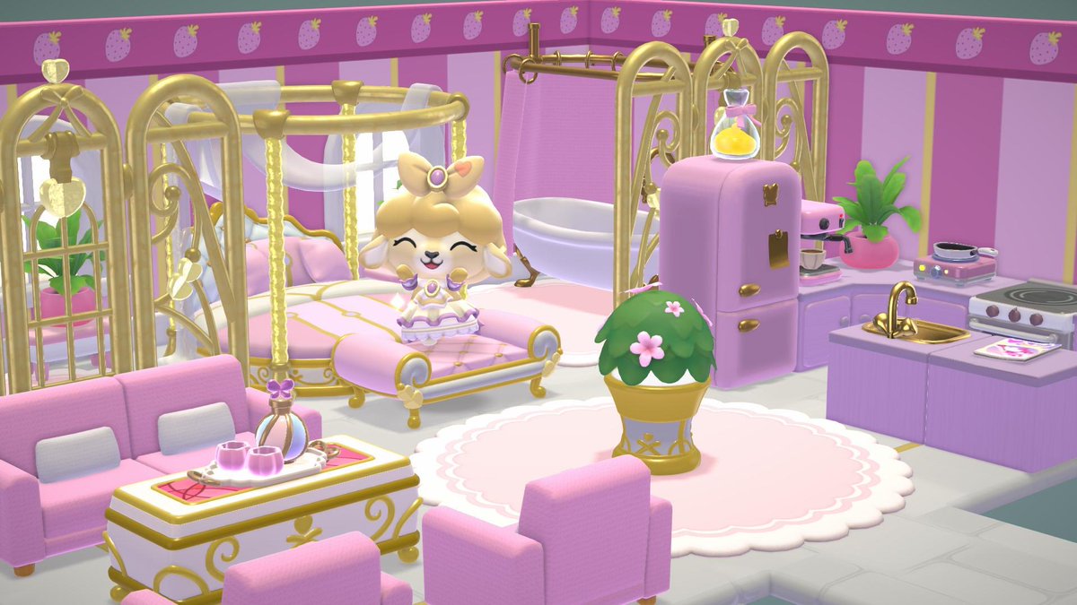 robbiedabrat's tweet image. ˚୨୧⋆｡˚ ⋆ ⠀⠀⠀  my princess suite ♡

#hellokittyislandadventure #hkia #pink