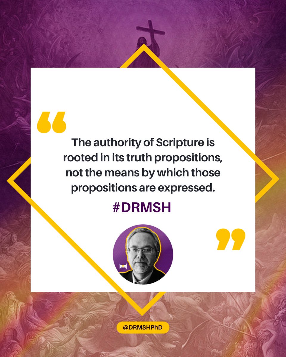 DRMSHPhD's tweet image. Scripture’s truth claims are without error, but the way they’re expressed may not be. This distinction is logical and preserves authority, which rests on the truth itself, not its form.

Read the full article: drmsh.com/the-naked-bibl…

#bible #oldtestament #theology