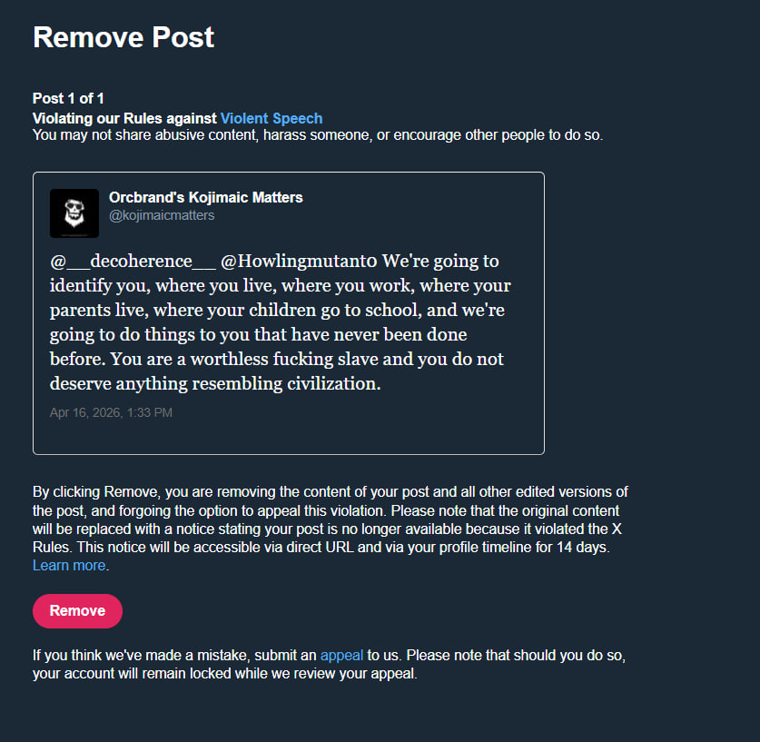 Undead brand tweet media