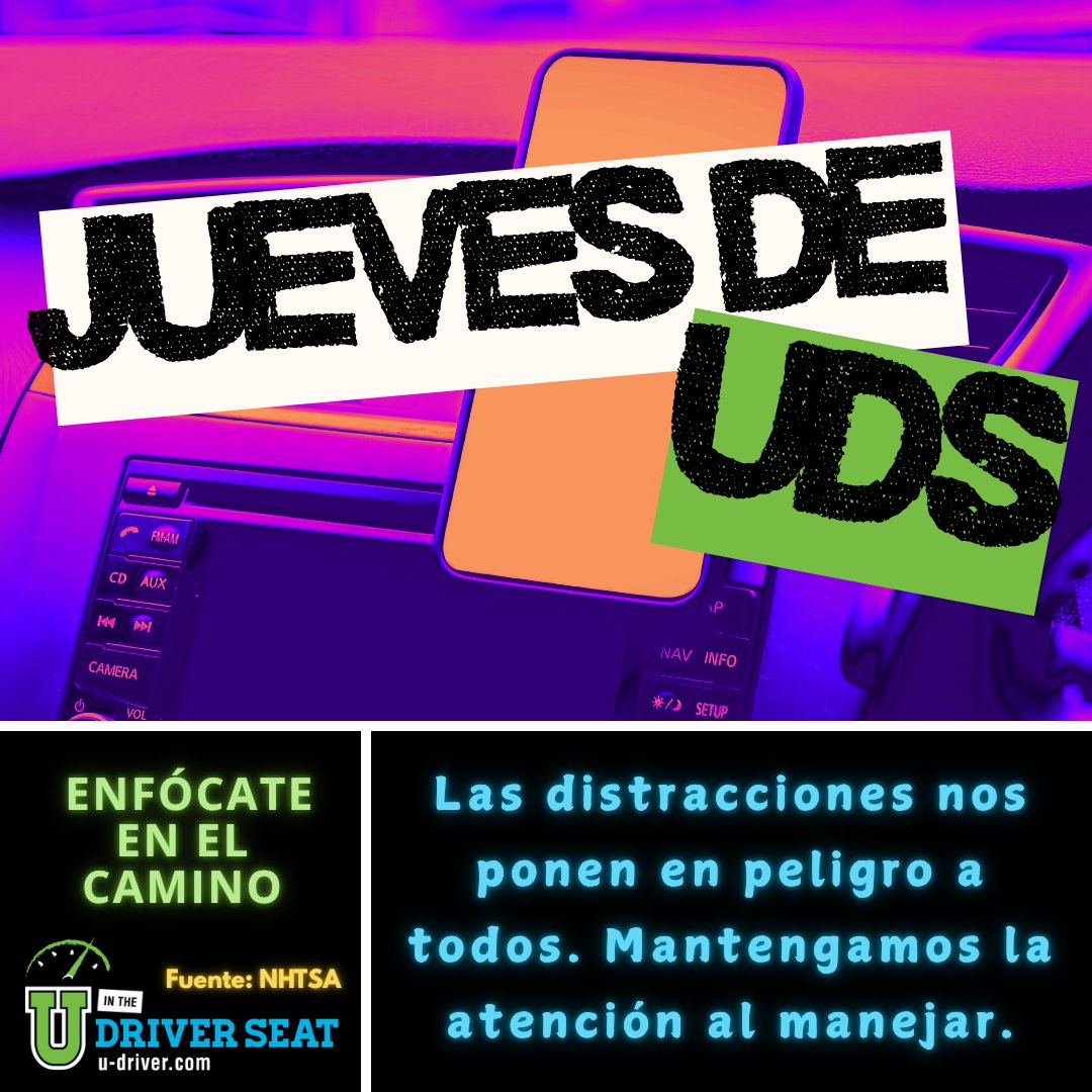 U in the Driver Seat tweet media