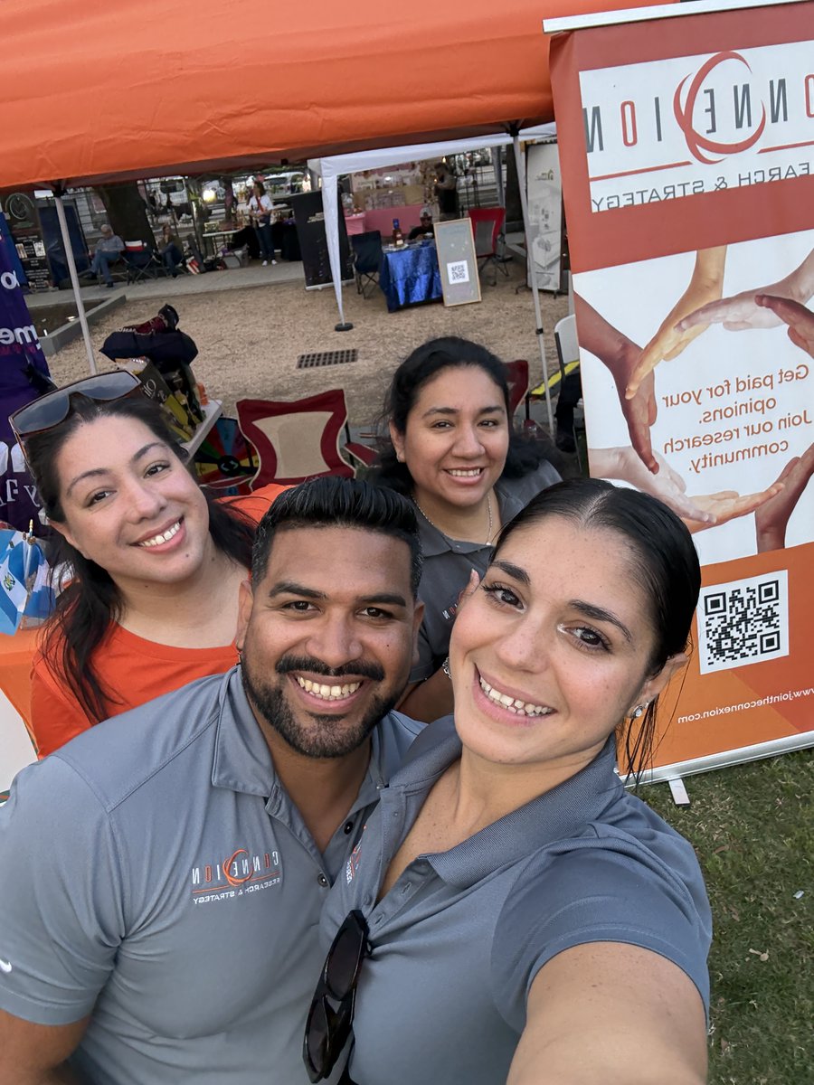 ConneXionBits's tweet photo. We loved being part of Houston Latin Fest on April 11.✨

A great opportunity to connect with the community and strengthen our presence in Houston’s Hispanic and multicultural market. Thank you to everyone who stopped by!
#HoustonLatinFest #MarketResearch #HispanicMarket https://t.co/yFBCPkXTKV