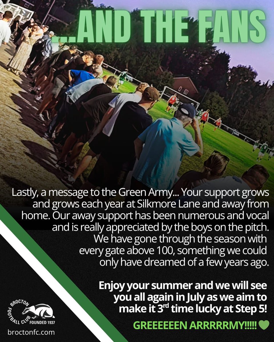Thanks all, you make this club!! 💚🦡