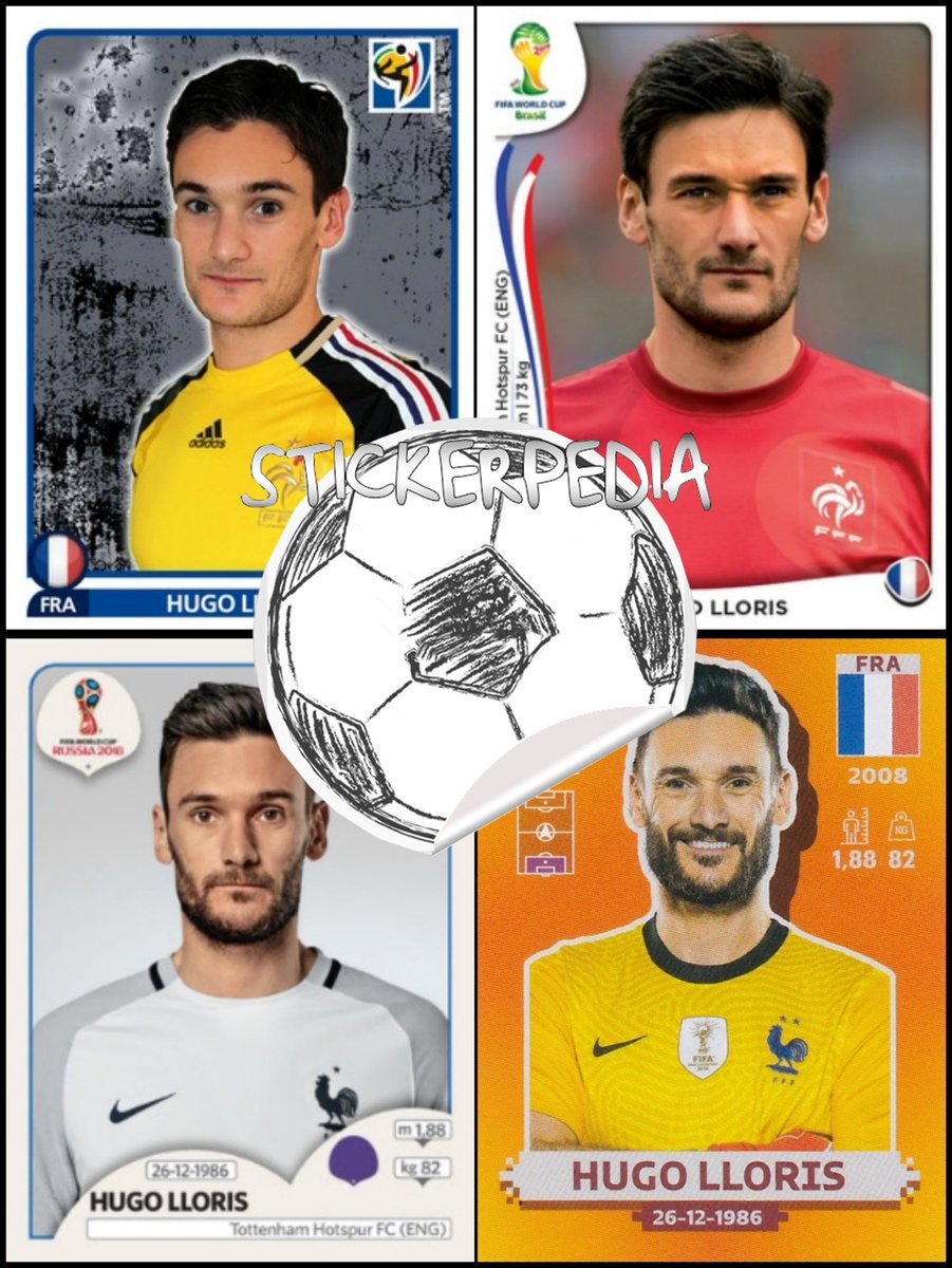 Stickerpedia1's tweet image. Hugo Lloris
France WC 2010-2014-2018-2022
#panini