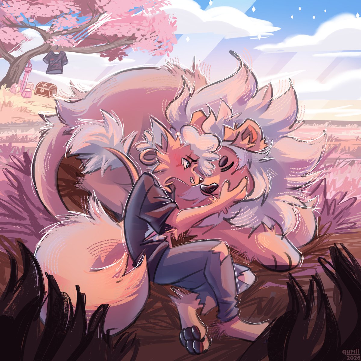 QuRsLL_'s tweet photo. Lars and Lion 💞 https://t.co/esTzxjbSfQ