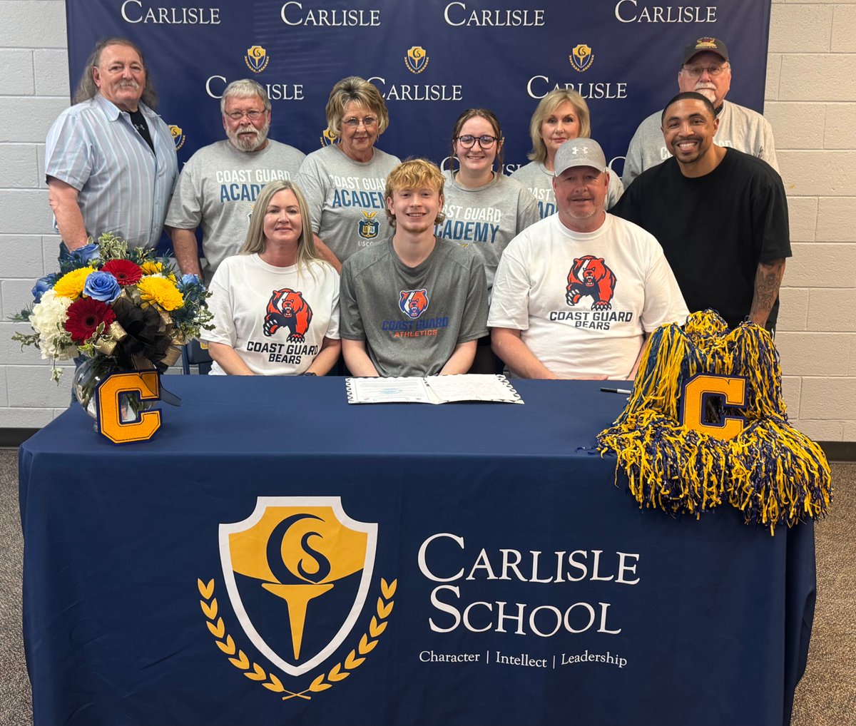 BulletinSport's tweet photo. Carlisle senior Josh Wingfield committed yesterday to continue his basketball career at the Coast Guard Academy in the fall. https://t.co/SrTqimwOUW