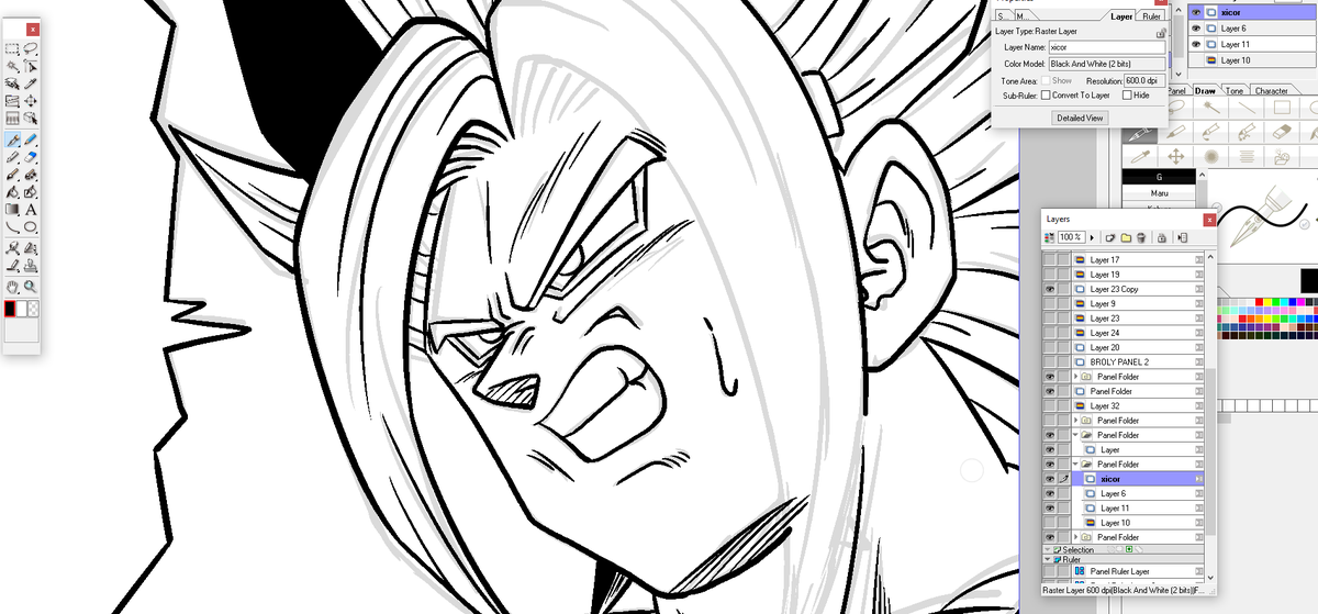 Macho_Man88's tweet photo. Working on this week’s special DBAF page! Out this Sunday, get ready!
#DragonBallAF #DBAF #DragonBallSuper #Xicor #Zaiko #Toyotaro #toyble https://t.co/v9F1EQfXpg