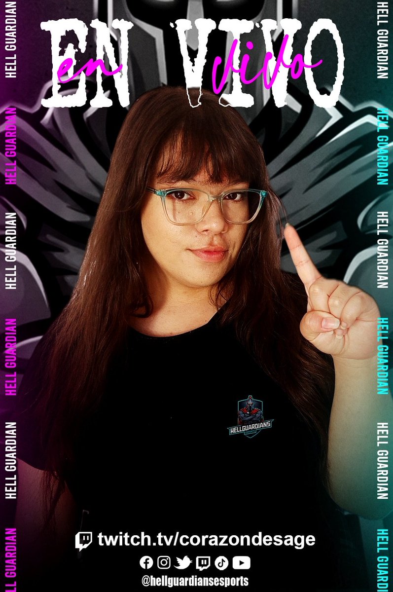 HellguardiansE's tweet photo. Nuestra #CreadoraDeContenido @CorazondeSage se encuentra en vivo con todo el contenido de #TFT 🔥.
https://t.co/OZn3Q3ojzd
#GOHG
#Teamfightactics #RiotGames #Esports #Streaming #Twitch #gaming #TFT https://t.co/Ytkya6GyEC